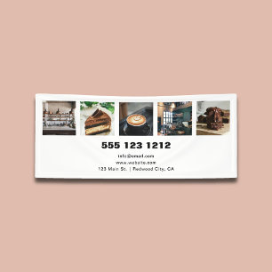 Minimalistisches Firmenlogo Modernes Foto Banner