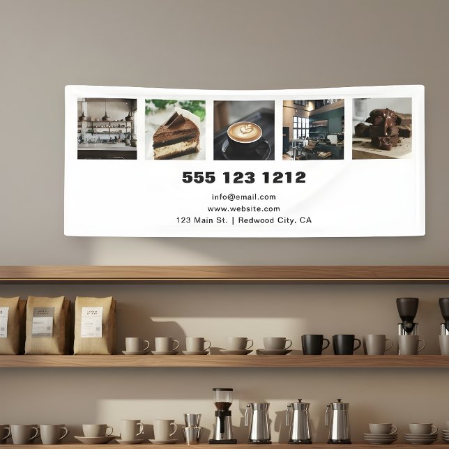 Minimalistisches Firmenlogo Modernes Foto Banner (Von Creator hochgeladen)