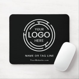 Minimalistisches Firmenlogo Mousepad
