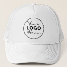 Minimalistisches Firmenlogo Trucker H Truckerkappe