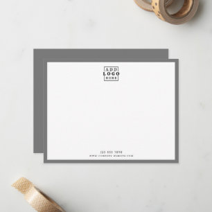 Minimalistisches Firmenlogo Unternehmen Kontakt Gr Mitteilungskarte