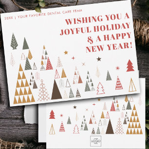 Minimalistisches Firmenlogo Weihnachten