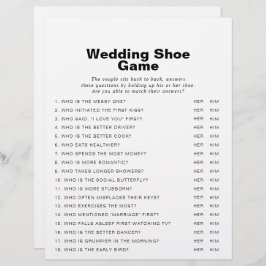 Minimalistisches formales Hochzeitsschuhspiel
