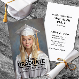 Minimalistisches Foto 8. Grad Grad Grad Grad Grad Visitenkarte