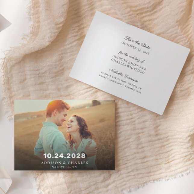 Minimalistisches Foto | ANKÜNDIGUNG DATUM FREIHALT (Von Creator hochgeladen)