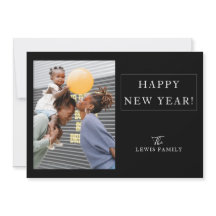 Minimalistisches Foto - Glück im neuen Jahr