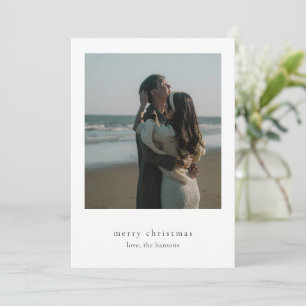 Minimalistisches Foto Modernes Weihnachten