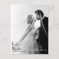 Minimalistisches Foto Overlay Moderne Hochzeit Dan