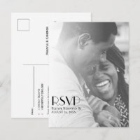 Minimalistisches Foto Overlay Modernes Hochzeitssz