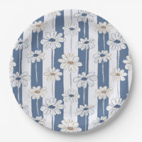 Minimalistisches Gänseblümchen-Blumenmuster (3)