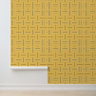 Minimalistisches geometrisches Gitter: Ein moderne Tapete
