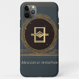 Minimalistisches geometrisches Logo: AbsoluteRelat Case-Mate iPhone Hülle