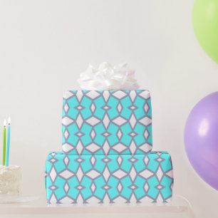 Minimalistisches geometrisches Muster Geschenkpapier