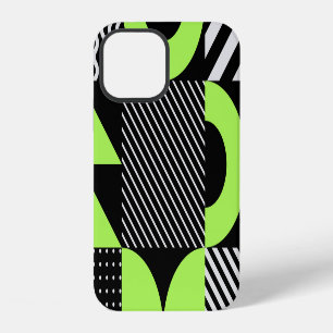 Minimalistisches geometrisches, skandinavisches Vi iPhone 12 Hülle