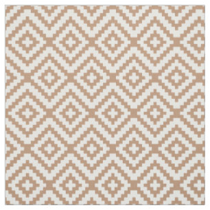 Minimalistisches geometrisches Zickzack-Muster Stoff