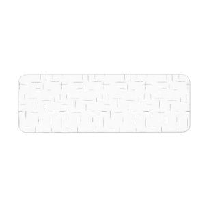 Minimalistisches gepunktetes Rastermuster-Label
