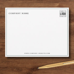 Minimalistisches Geschäft-Logo Firmenname Waldgrün Mitteilungskarte