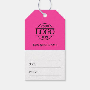 Minimalistisches Geschäft-Logo Kleidung Preisschil Geschenkanhänger