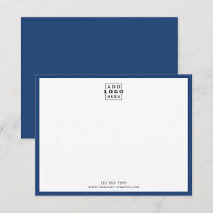 Minimalistisches Geschäft-Logo Unternehmen Kontakt Mitteilungskarte