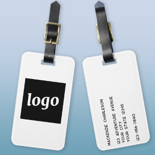 Minimalistisches Geschäftslogo Gepäckanhänger