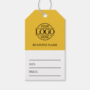 Minimalistisches Geschäftslogo Kleidung Preisschil Geschenkanhänger