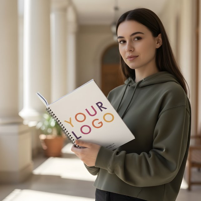 Minimalistisches Geschäftslogo Notizblock (Von Creator hochgeladen)