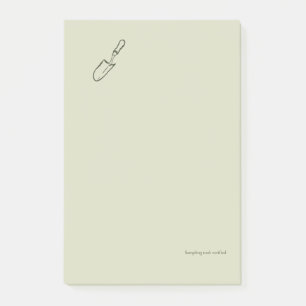 Minimalistisches Geschenk für Botanik-Gartenliebha Post-it Klebezettel