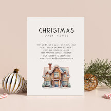 Minimalistisches Gingerbrot Weihnachtsfest im Part
