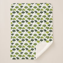 Minimalistisches Ginkgo-Blatt-Muster – Naturinspir