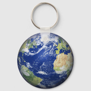 Minimalistisches Globus-Accessoire Reise- und Natu Schlüsselanhänger