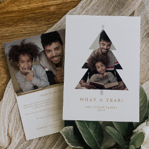 Minimalistisches Gold Einfache Weihnachten