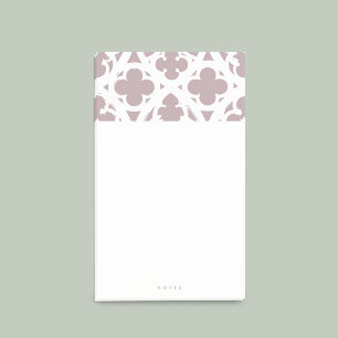 Minimalistisches gotisches Fenster (Rosa Toskana) Post-it Klebezettel