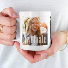 Minimalistisches Graduate Picture Simple Modernes Kaffeetasse
