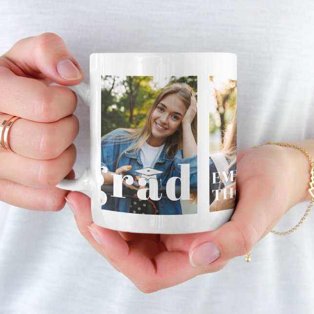 Minimalistisches Graduate Picture Simple Modernes  Kaffeetasse (Von Creator hochgeladen)