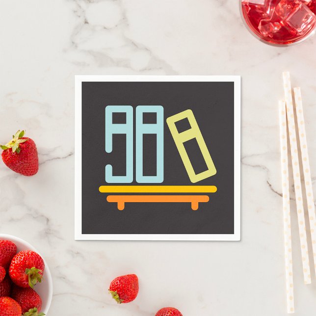 Minimalistisches grafisches Symbol der virtuellen  Serviette (Von Creator hochgeladen)