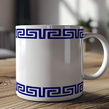 Minimalistisches griechisches Muster anpassbar VI