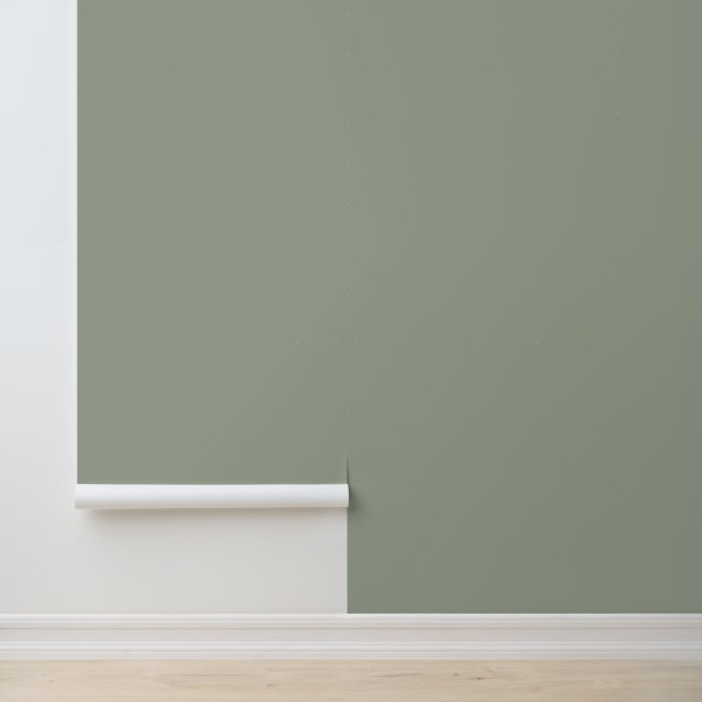 Minimalistisches Grün schlicht, modern Tapete (Anwendung)