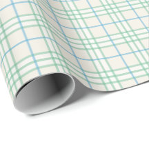 Minimalistisches Grün- und Blau-Gitternetz-Muster-