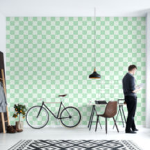 Minimalistisches grünes Schachmuster