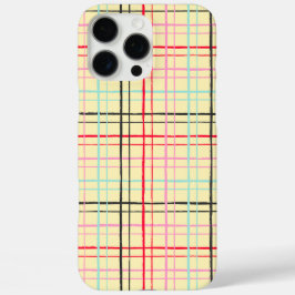 Minimalistisches Handgezeichnetes Wackeliges Raste iPhone 16 Pro Max Hülle
