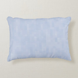 Minimalistisches hellblaues abstrakt modernes Must Dekokissen