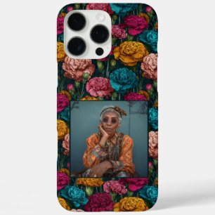 Minimalistisches Hochzeitsgeschenk Nelken Foto iPhone 16 Pro Max Hülle