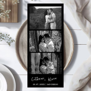 Minimalistisches Hochzeitshaus-Foto-Overlay Danke Save The Date