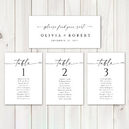 Minimalistisches Hochzeitskopfschild