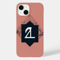 Minimalistisches Indie-Rock-Band-Logo iPhone-Hülle