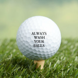 Minimalistisches individuelles Angebot für Golfbäl Golfball