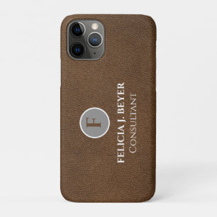 Minimalistisches individuelles Monogramm Case-Mate iPhone Hülle