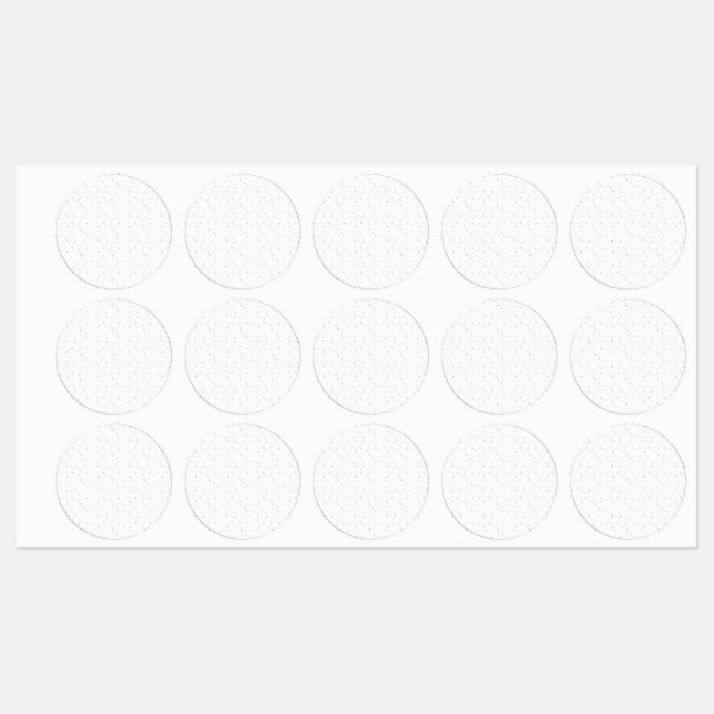 Minimalistisches Kaffeebohnen-Muster-Label Etiketten (Blatt)