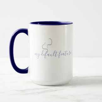 Minimalistisches Kaffeetassendesign Tasse