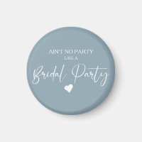 Minimalistisches kalligraphisches Brautparty
